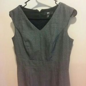 Mid length business fitted dress